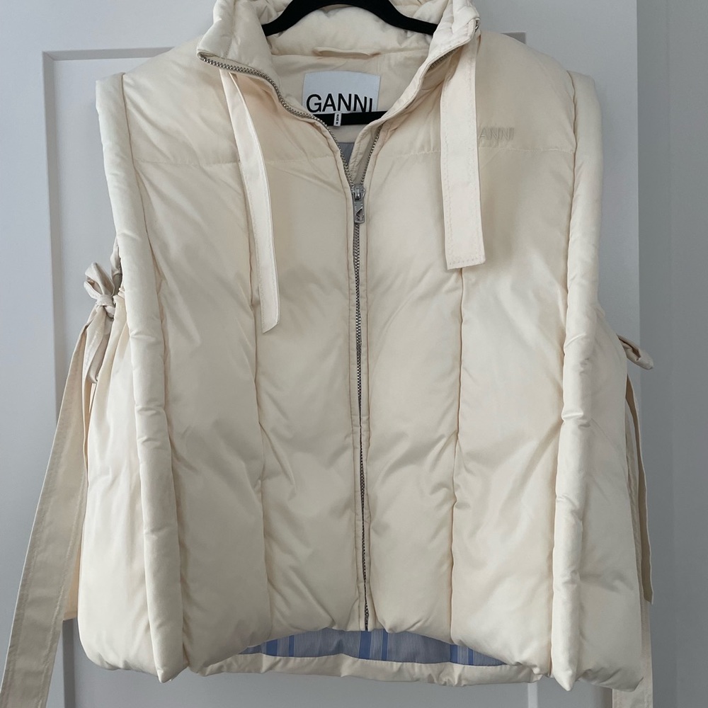 Ganni Oversized Puff Vest S/M